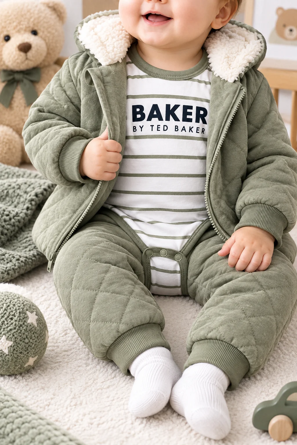Ensemble Hiver Fille BAKER – Douceur & Élégance
