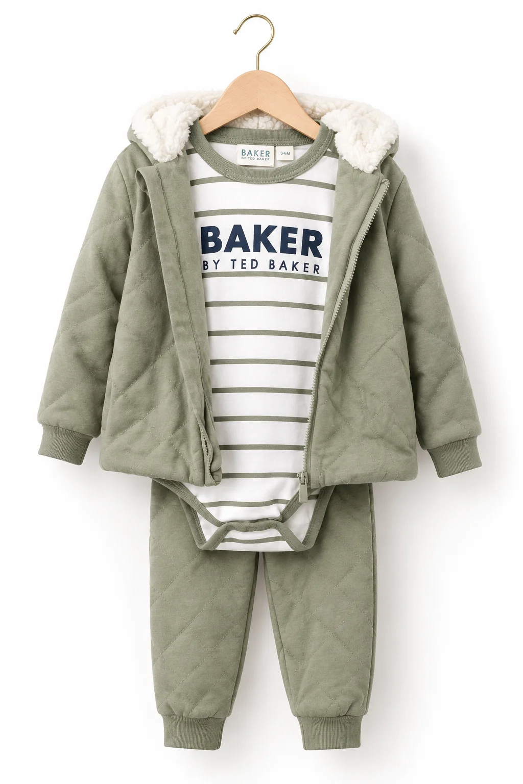Ensemble Hiver Fille BAKER – Douceur & Élégance - الصورة 2