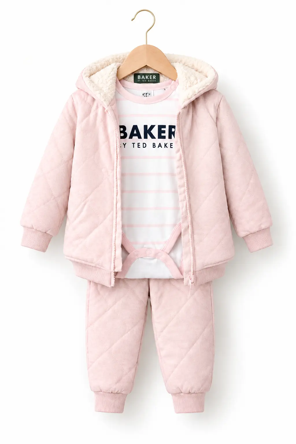 Ensemble Hiver Fille BAKER – Douceur & Élégance - الصورة 4
